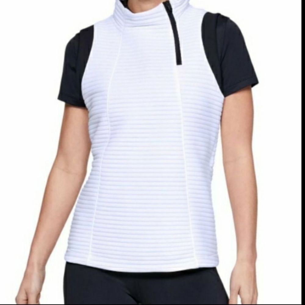 Under Armour Quilted insulated and water repellent vest White